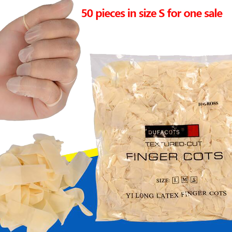 Latex Disposable Glove - Neue 50 teile/paket Einweg Latex Finger