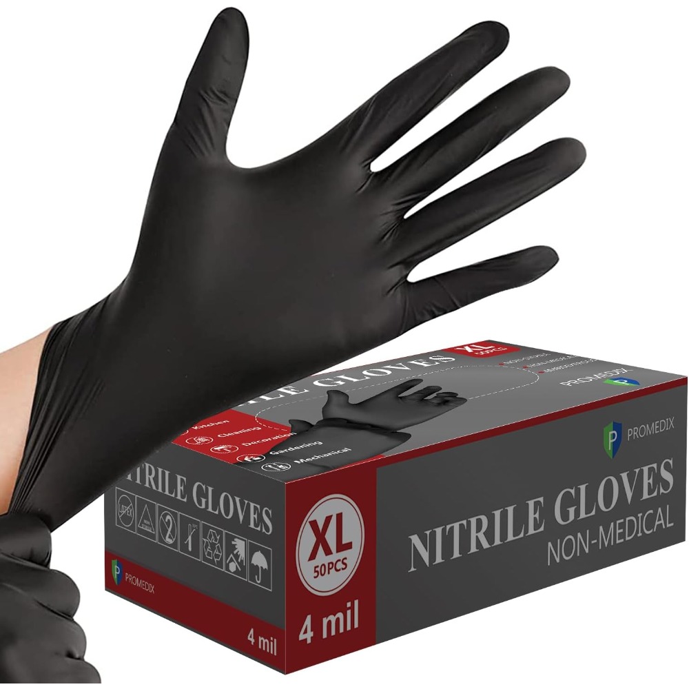 Exam Glove Nitrile - Nitril-Einweghandschuhe 4 Mil 100 Stück Box