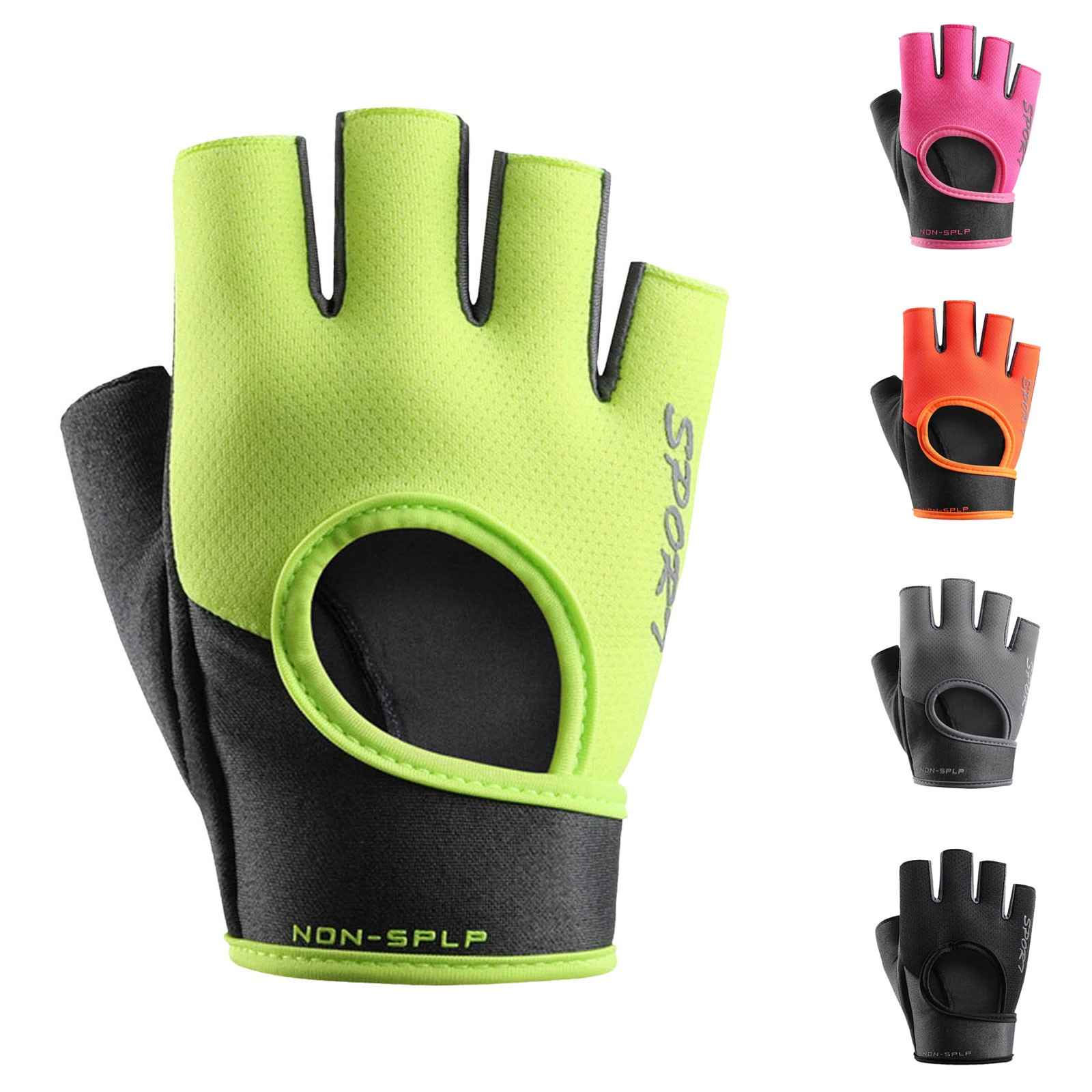 Workout Glove Gym - Radfahren Sport Halbe Finger Handschuhe Atmungsaktive