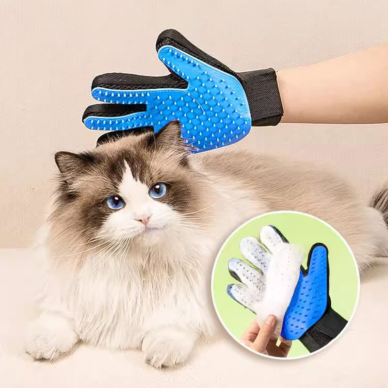 Rubber Glove Cleaning - Tierhaare entfernen Handschuhe Gummi Katzenpflege Haar