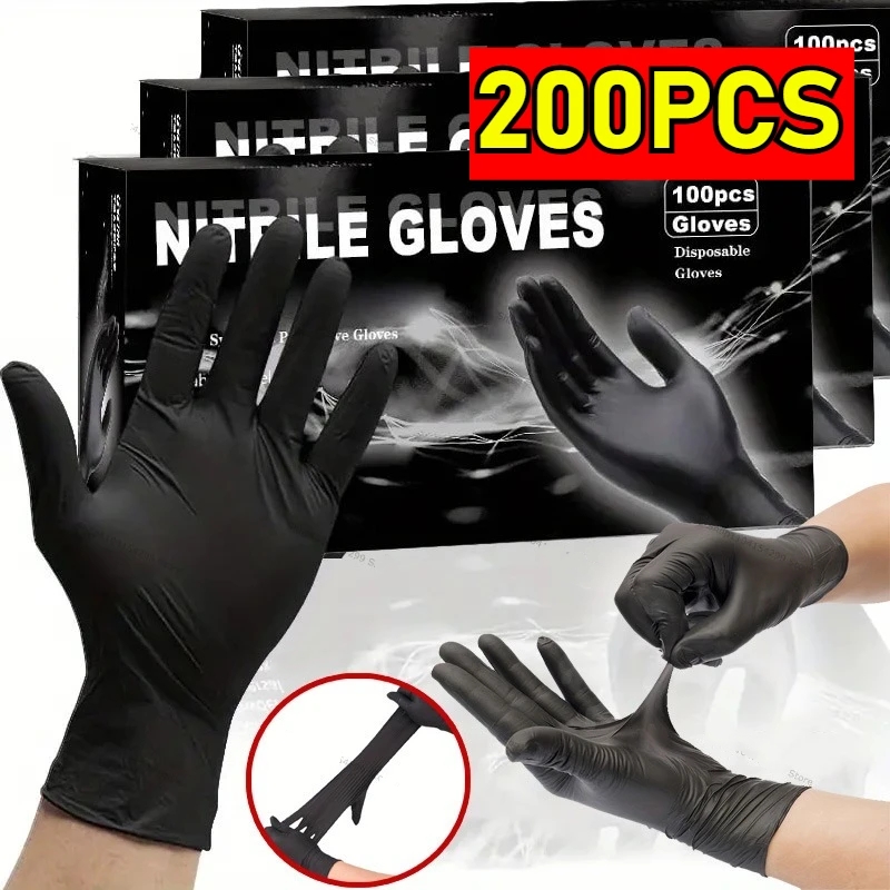 Latex Disposable Glove - Einweg-Nitril-Handschuhe, wasserdicht, zum Geschirrspülen, für Küche