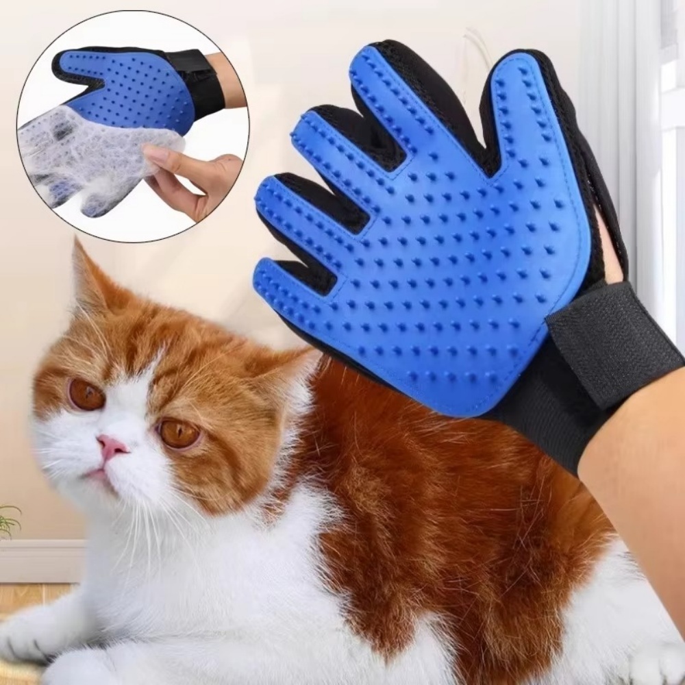 Rubber Glove Cleaning - Haustier Katze Hund Pflege Handschuhe Katzen