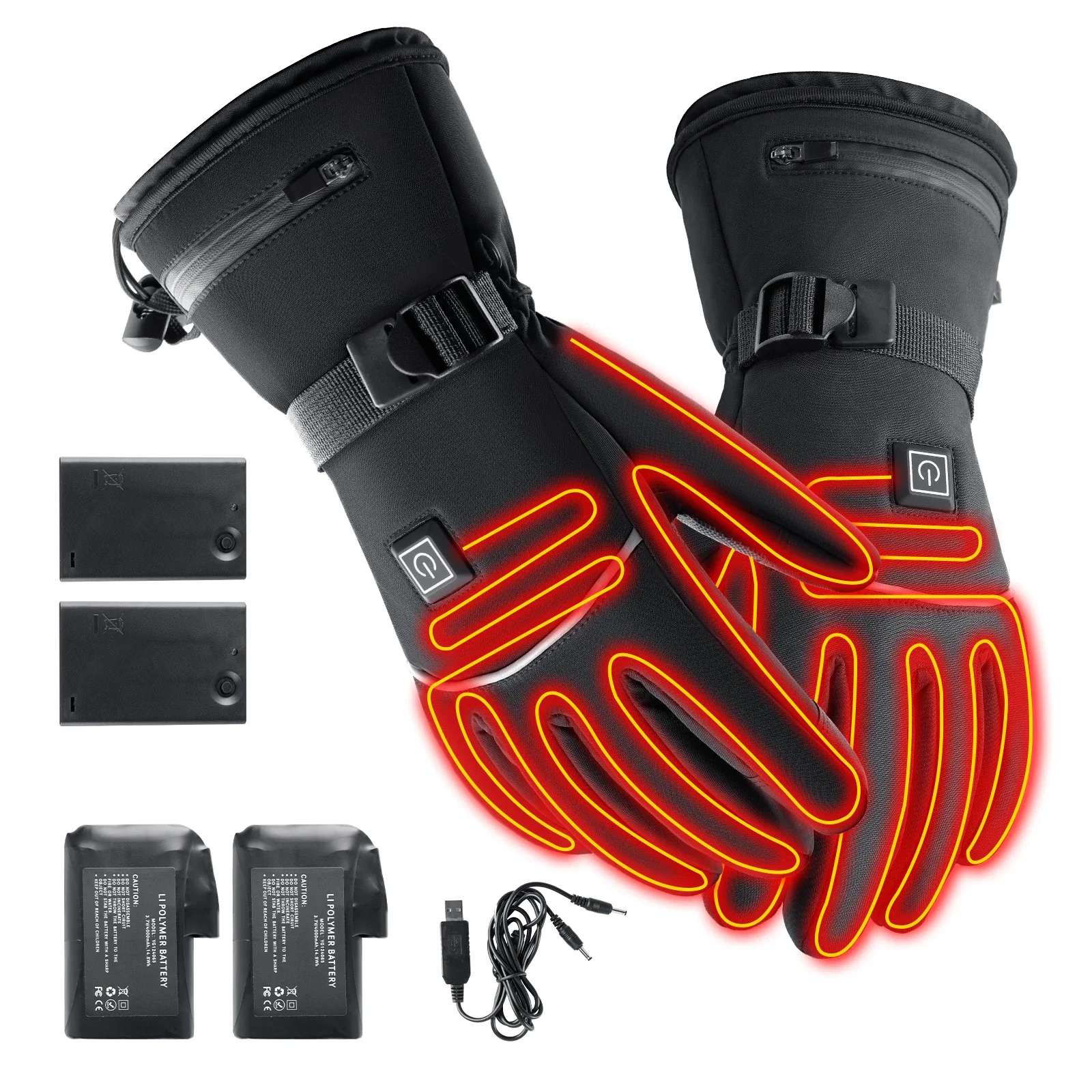 Gardening Glove Waterproof - Elektrische beheizte Handschuhe Motorrad Winter Moto