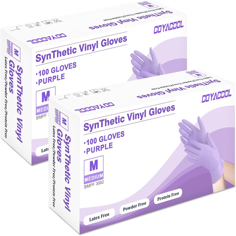 50/100 Stück Lila Nitrilhandsc – Exam Glove Nitrile Bewertung und Preis