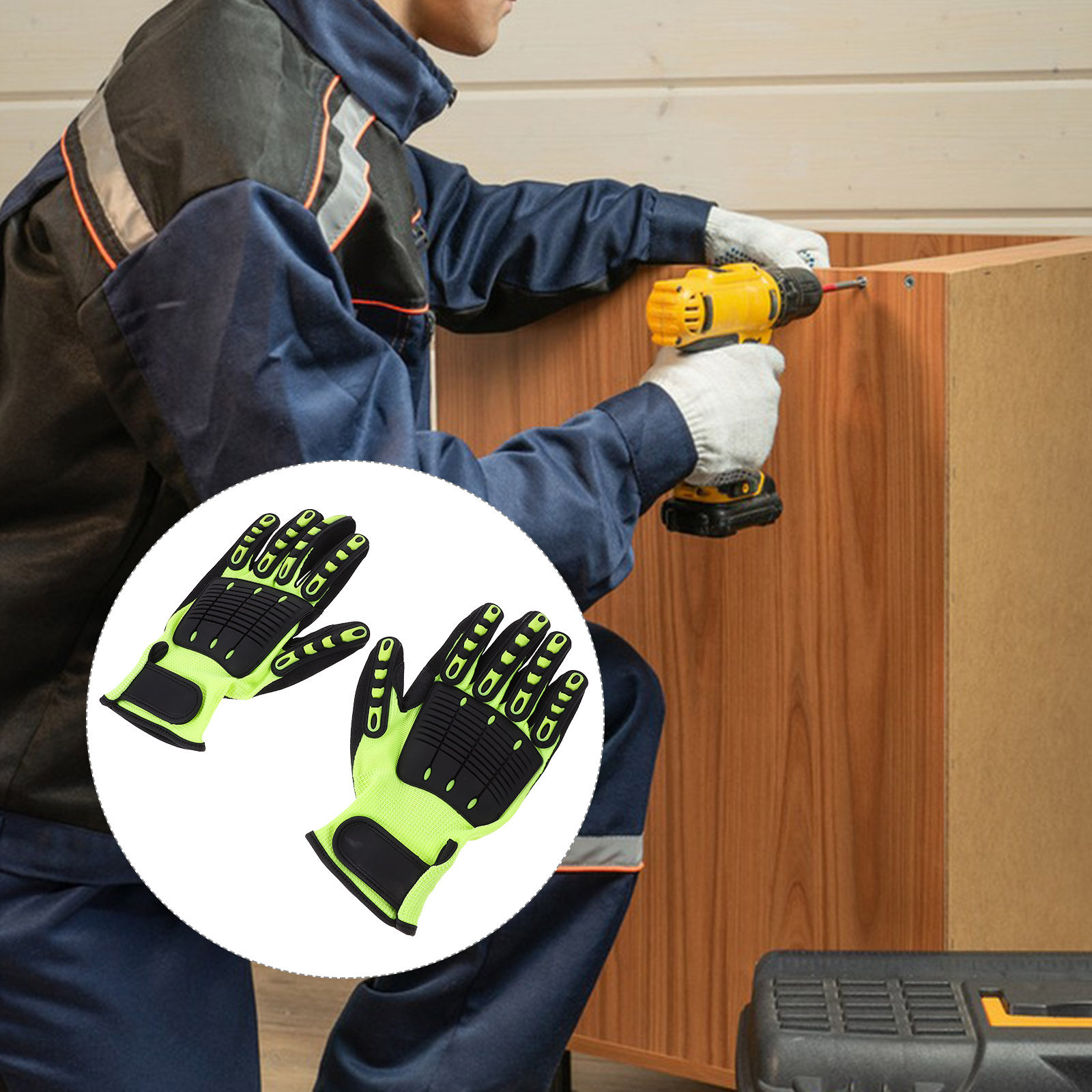 1 Paar robuste Gartenhandschuh – Work Glove Impact Bewertung und Preis