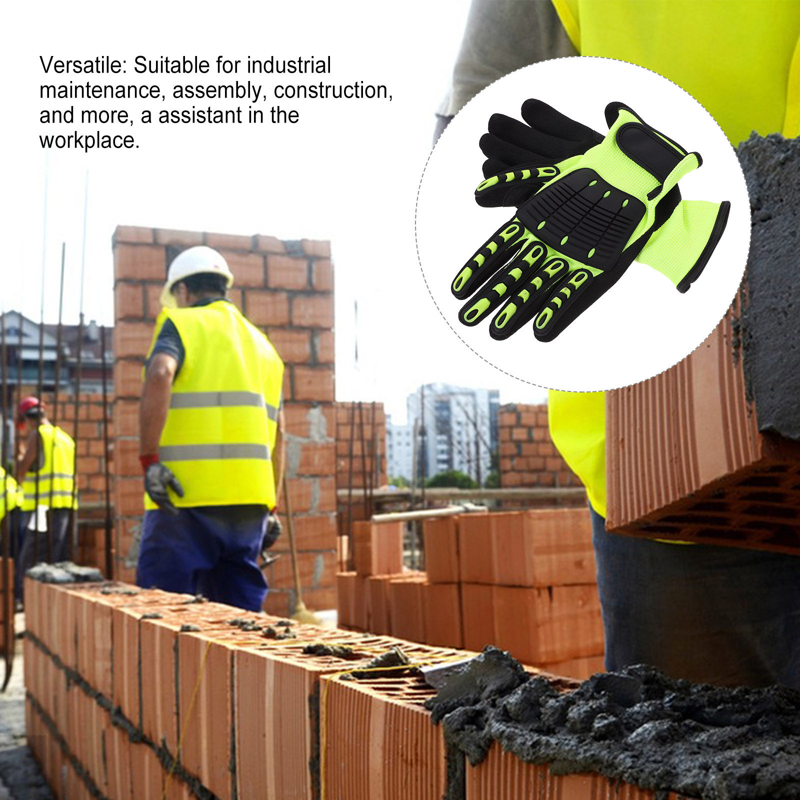 1 Paar robuste Gartenhandschuh – Work Glove Impact Bewertung und Preis