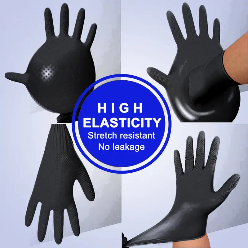 8 Mil Hochbelastbare Industrie – Rubber Glove Cleaning Bewertung und Preis