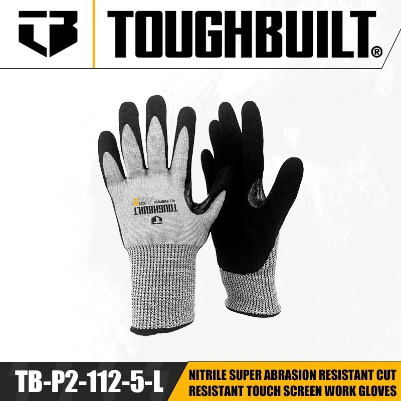 TOUGHBUILT TB-P2-112-5-L/S/M N – Nitrile Mechanic Glove Bewertung und Preis