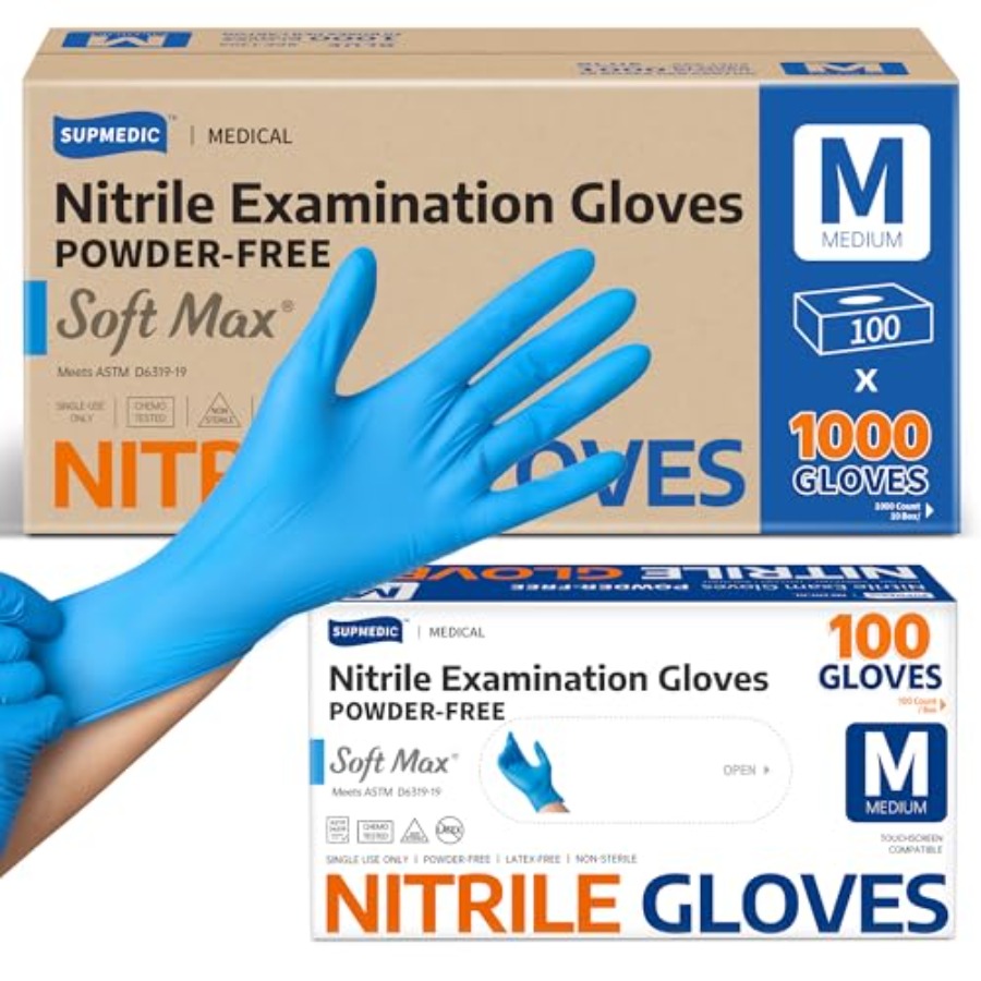Medizinisches Soft-Max-Produkt – Exam Glove Nitrile Bewertung und Preis