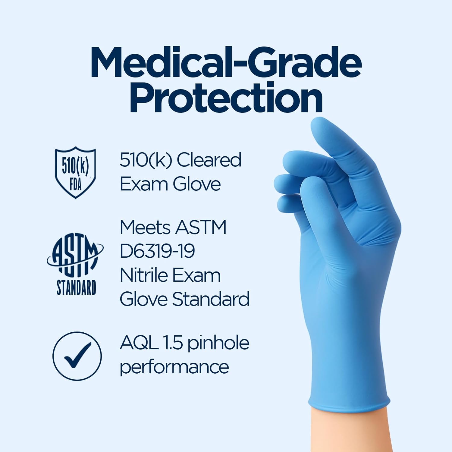 Medizinische Nitril-Untersuchu – Exam Glove Nitrile Bewertung und Preis