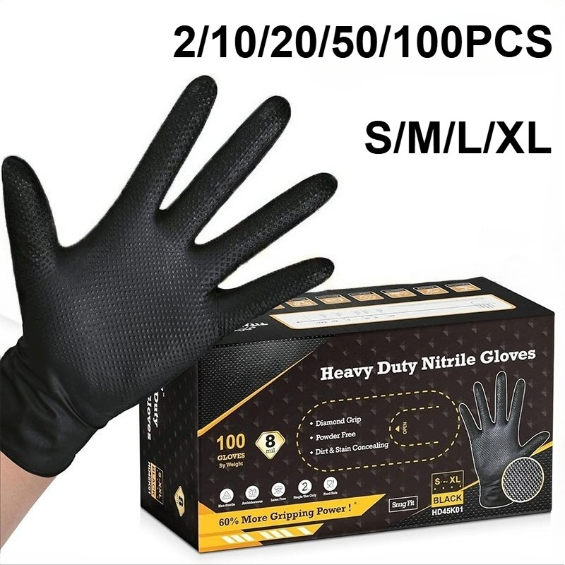 2–100 Stück 8 mm robuste indus – Nitrile Mechanic Glove Bewertung und Preis