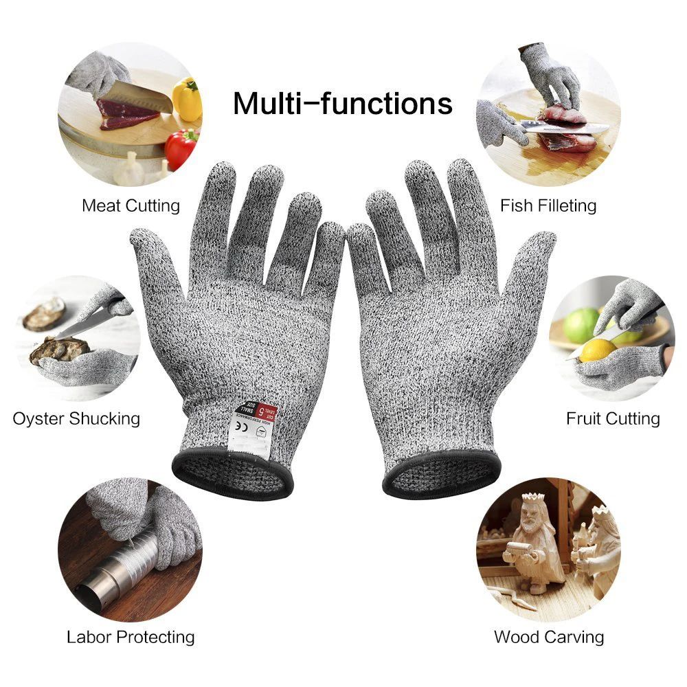 HPPE Level 5 Schnittschutzhand – Cut Resistant Glove Bewertung und Preis
