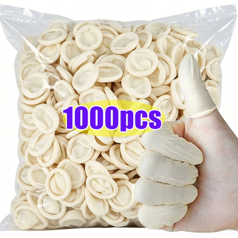 1000 Stück weiße Einweg-Finger – Latex Disposable Glove Bewertung und Preis
