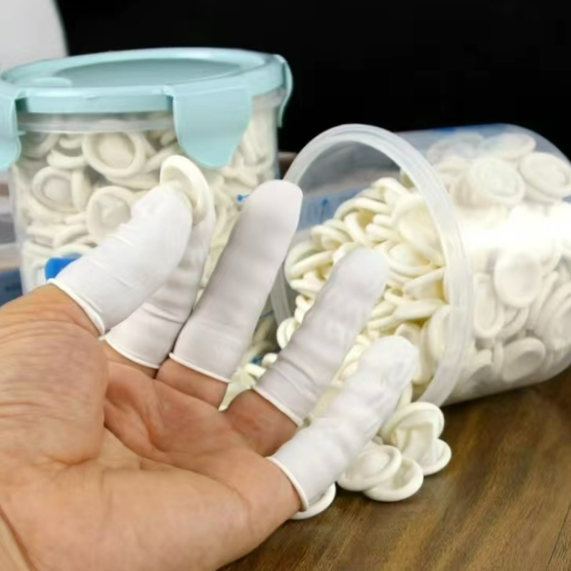 1000 Stück weiße Einweg-Finger – Latex Disposable Glove Bewertung und Preis