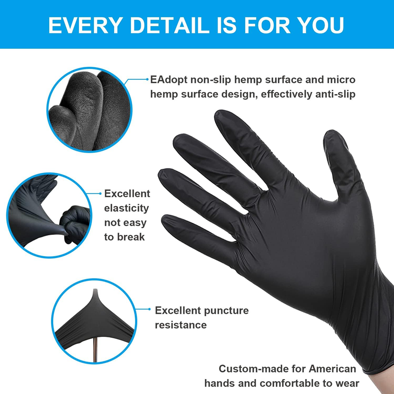 20/50/100 Stück Einweg-Nitrilh – Nitrile Mechanic Glove Bewertung und Preis
