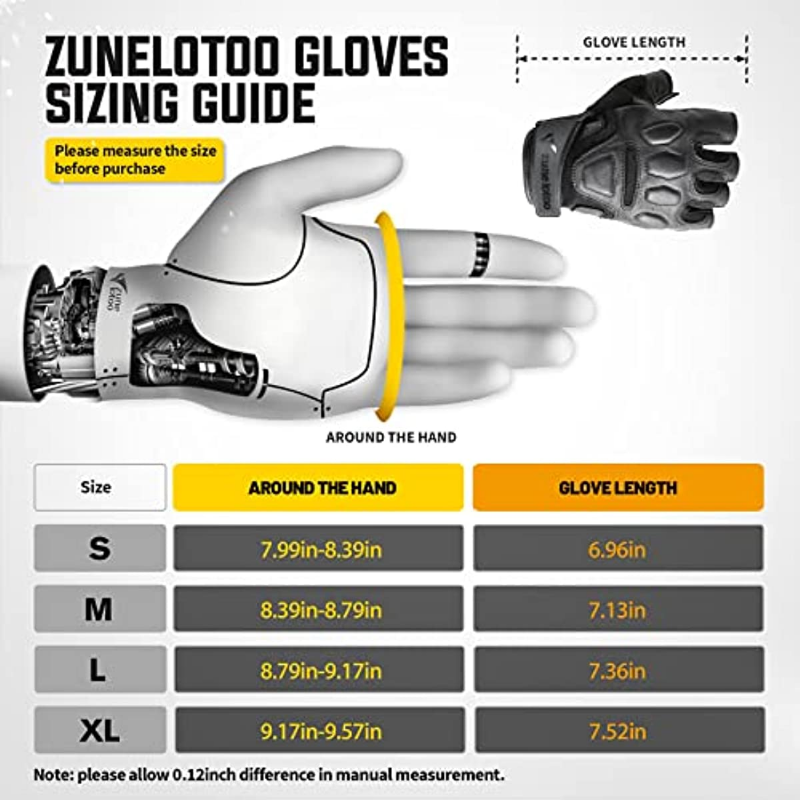 Fingerlose Touchscreen-Taktikh – Work Glove Impact Bewertung und Preis