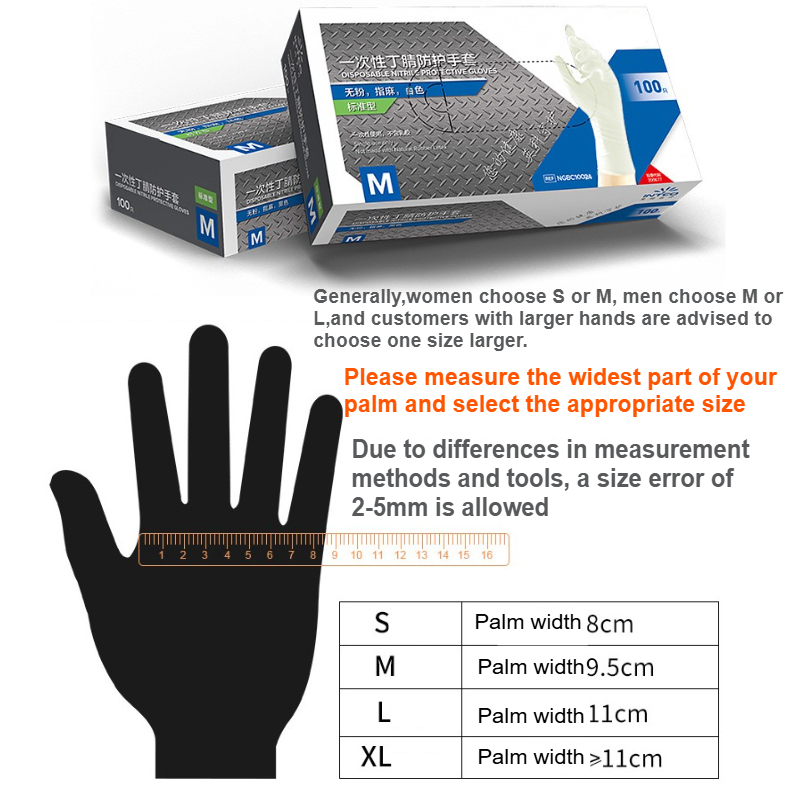 100 Stück Nitril-Einweghandsch – Exam Glove Nitrile Bewertung und Preis