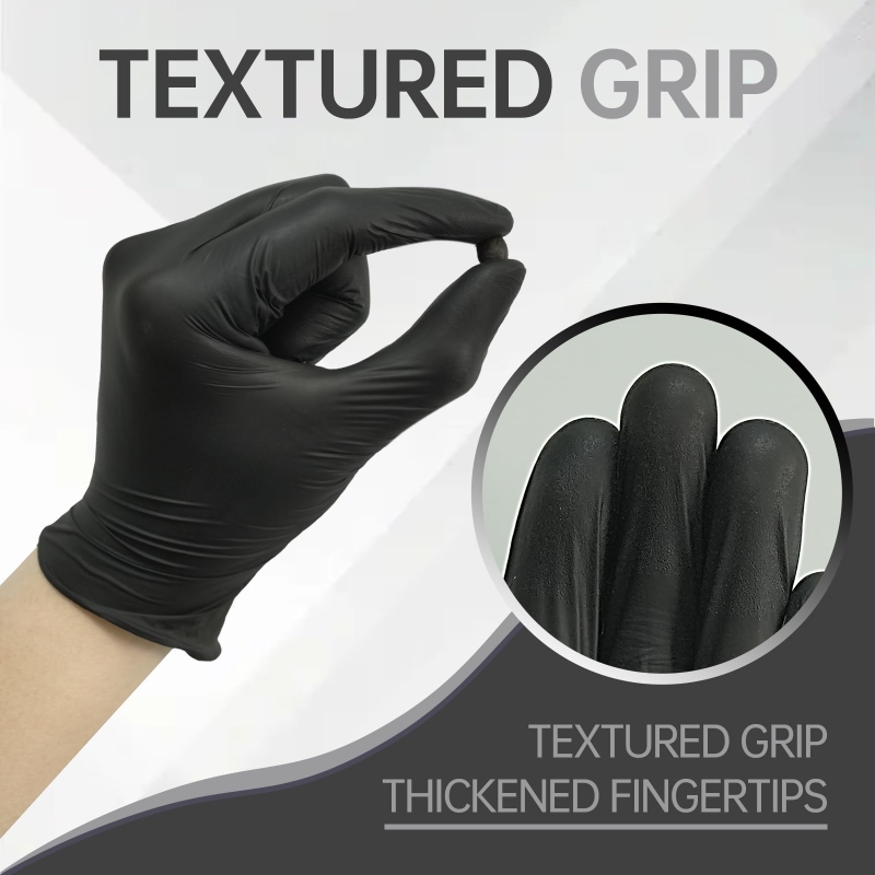 100 Stück Schwarze Nitrilhands – Latex Disposable Glove Bewertung und Preis