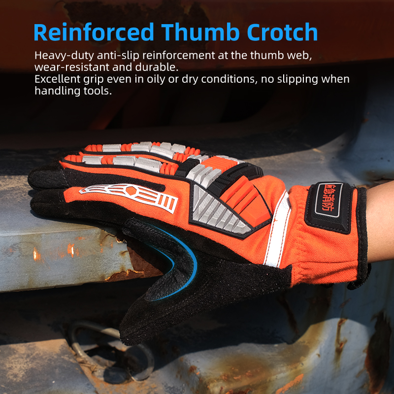 XYEHS 1 Paar TPR schlagfeste F – Work Glove Impact Bewertung und Preis