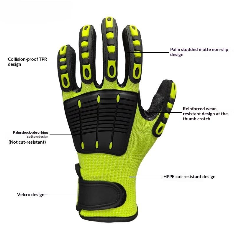 Schnittfeste Sicherheitsarbeit – Work Glove Impact Bewertung und Preis