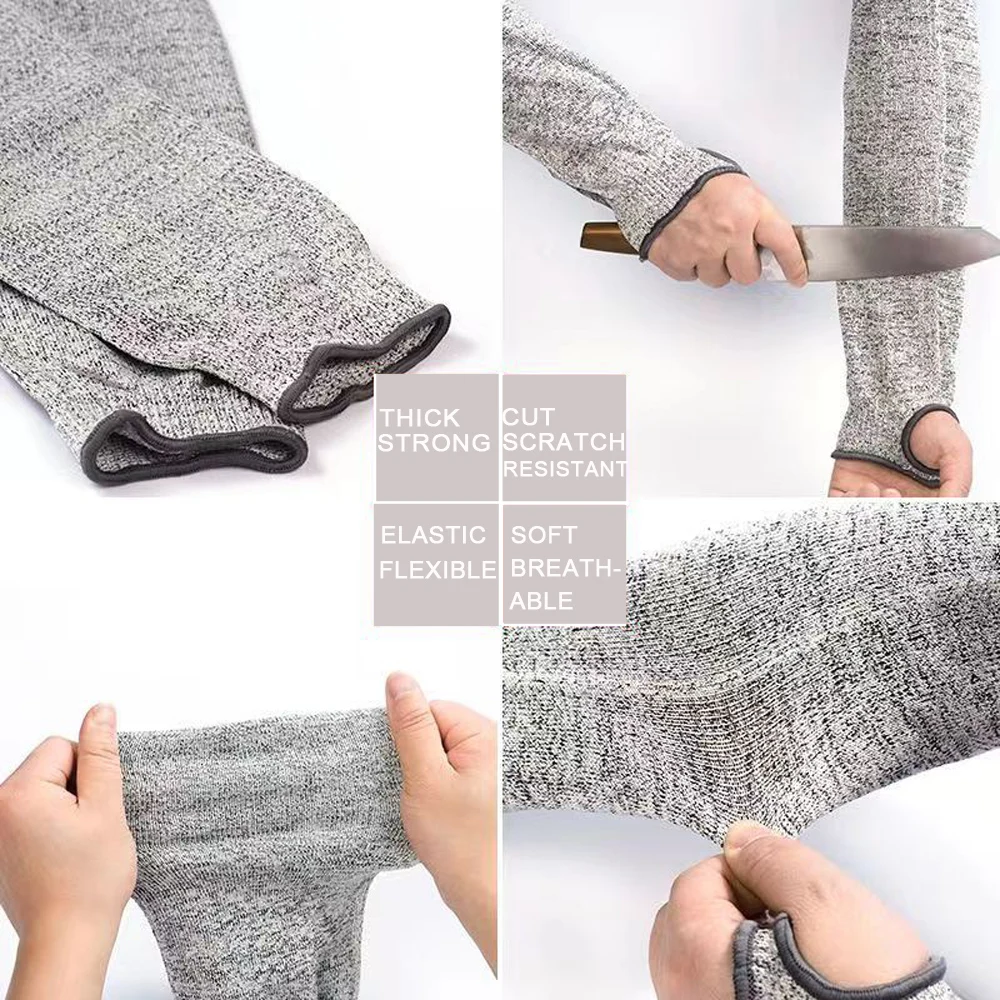 Sicherheitsarm-Ärmel, Arbeitsa – Cut Resistant Glove Bewertung und Preis
