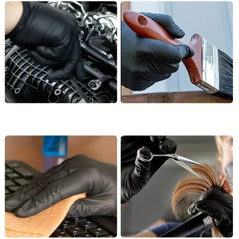 1/100 Stück Einweg-Handschuhe  – Latex Disposable Glove Bewertung und Preis